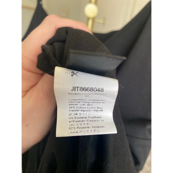 Shein Curve High Low Dress Black Casual Summer Wedding Boho Comfy Feminine Party - Picture 4 of 7